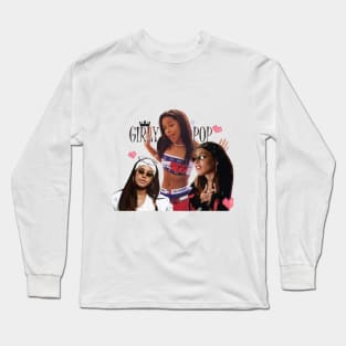 Girly Pop Aaliyah Long Sleeve T-Shirt